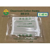 Dust-free Cotton Swab Double Head Cotton Swab industrial BB013 paper stem 3inch Cleanroom Cotton Swabs 25pcs Sharp tips