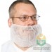 beard cover non woven beard mask headloop 100pcs topeng muka tutup mulut penutup misai 100pcs 18"