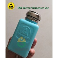 ESD Solvent Dispenser / Alcohol Bottle / IPA Bottle 6oz 4oz Pink Blue White ESD Solvent Dispenser / Alcohol Bottle / IPA Bottle 6oz 4oz Pink Blue White