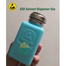 ESD Solvent Dispenser / Alcohol Bottle / IPA Bottle 6oz 4oz Pink Blue White