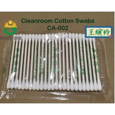 Dust-free Cotton Swab Double Head Cotton Swab industrial CA002 paper stem 3inch Cleanroom Cotton Swabs 25pcs Round tips