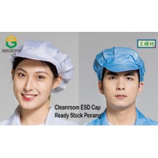 Cleanroom ESD Cap cleanroom cap food industries topi hat visor cap dust free unisex work cap