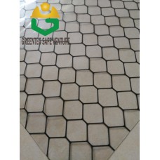 ESD PVC Curtain Sheet Curtain Film - Honeycomb type cleanroom 0.3mm thickness