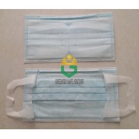 Disposable 3 ply Non Woven Face Mask, Earloop (Wide elastic Band)