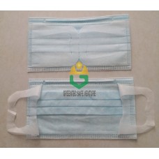 Disposable 3 ply Non Woven Face Mask, Earloop (Wide elastic Band)