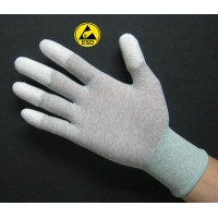 ESD PU Top Fit Glove ESD Glove Antistatic Glove PU finger coated glove esd knitted glove nylon glove carbon antislip ESD PU Top Fit Glove ESD Glove Antistatic Glove PU finger coated glove esd knitted glove nylon glove carbon antislip