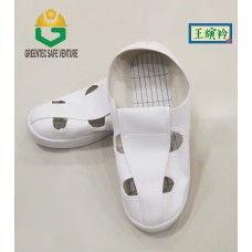 Cleanroom Shoe ESD Shoe Antistatic Shoe SPU PVC 4 holes Kasut four eye white antistatic industrial static dissipative Cleanroom Shoe ESD Shoe Antistatic Shoe SPU PVC 4 holes Kasut four eye white antistatic industrial static dissipative