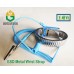 Anti-static ESD Metal Wrist Strap Antistatic coilcord crocodile clip anti-static discharge eleastic band