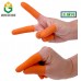 Orange Natural Rubber Finger Cots Beige Orange Finger Stall Antislip Finger textured protective latex Orange Natural Rubber Finger Cots Beige Orange Finger Stall Antislip Finger textured protective latex