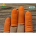Orange Natural Rubber Finger Cots Beige Orange Finger Stall Antislip Finger textured protective latex Orange Natural Rubber Finger Cots Beige Orange Finger Stall Antislip Finger textured protective latex