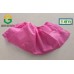 Ready Stock 100 pcs Disposable Non Woven PP Shoecover  Pink shoe cover 30g sarung kasut cleanroom boot cover hygiene